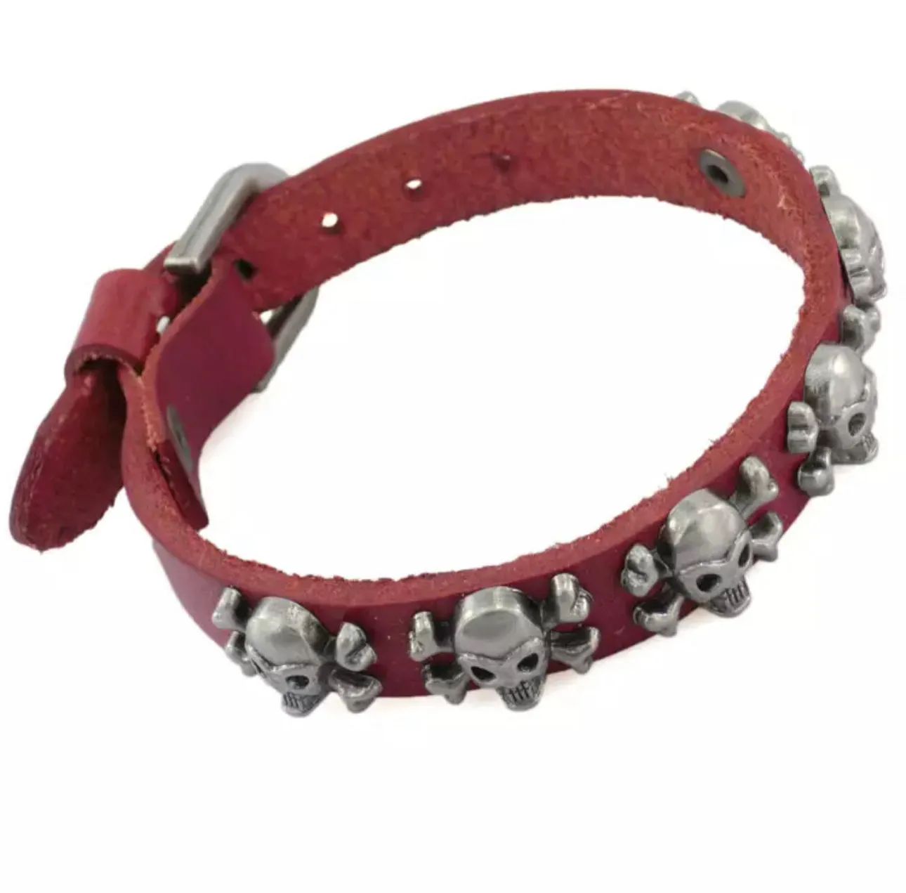 Leather Pirate Bracelet 460-03 | Erika Williner Designs
