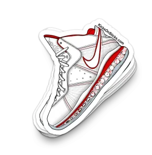 Lebron 8 "China" Sneaker Sticker