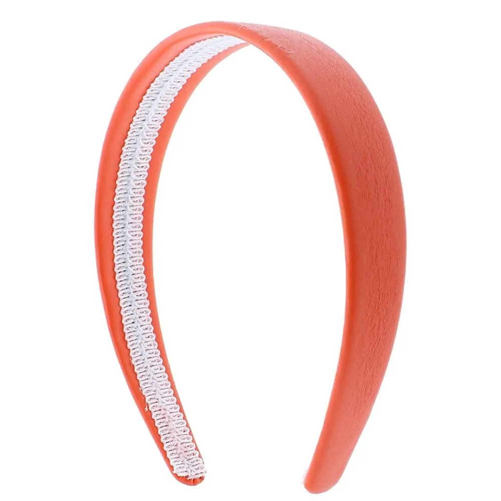 Light Purple 1 Inch Wide Leather Like Headband Solid Hair band for Women and Girls | Multiple Colors