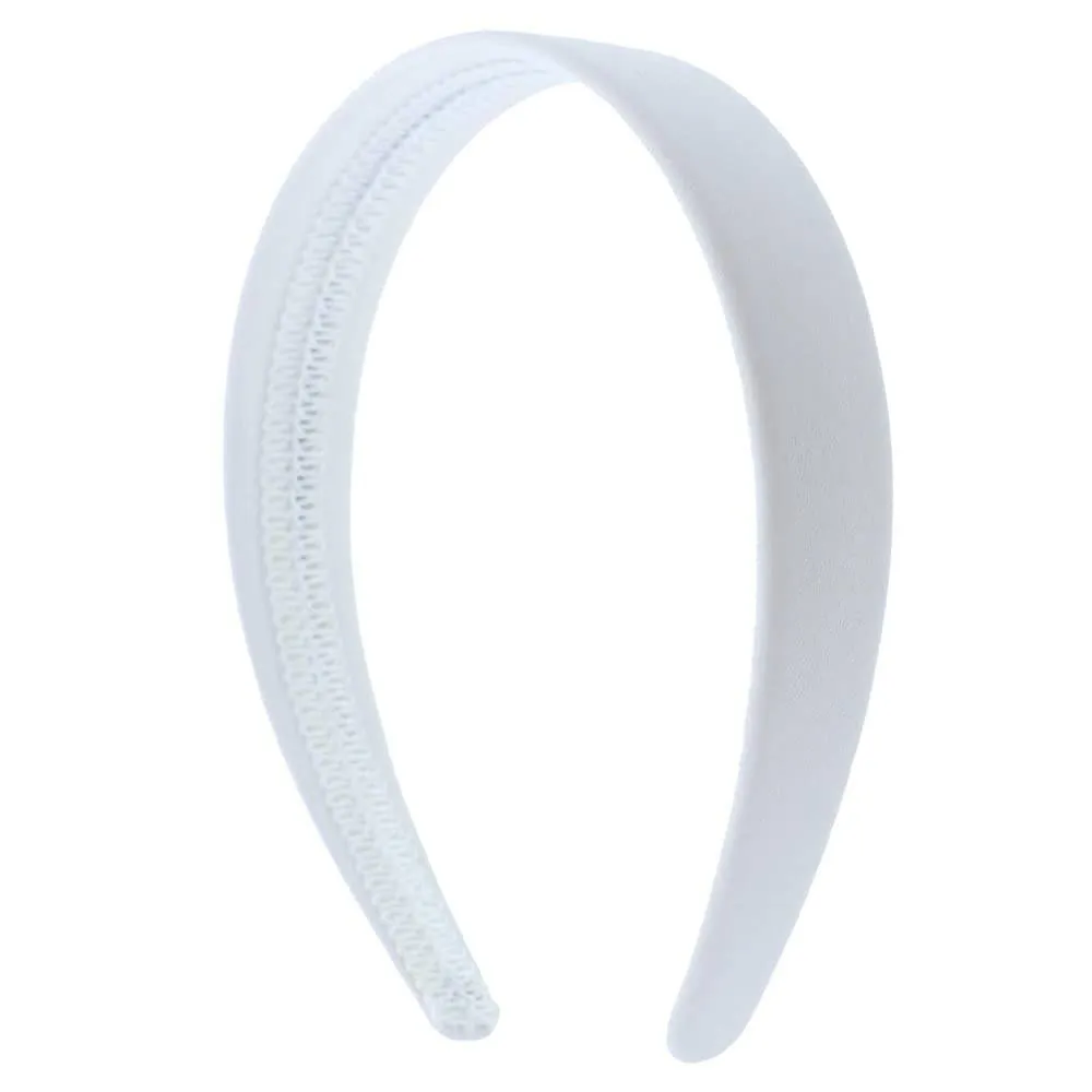 Light Purple 1 Inch Wide Leather Like Headband Solid Hair band for Women and Girls | Multiple Colors