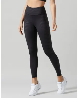 Lilybod Ariana Legging - Black Tiger Print