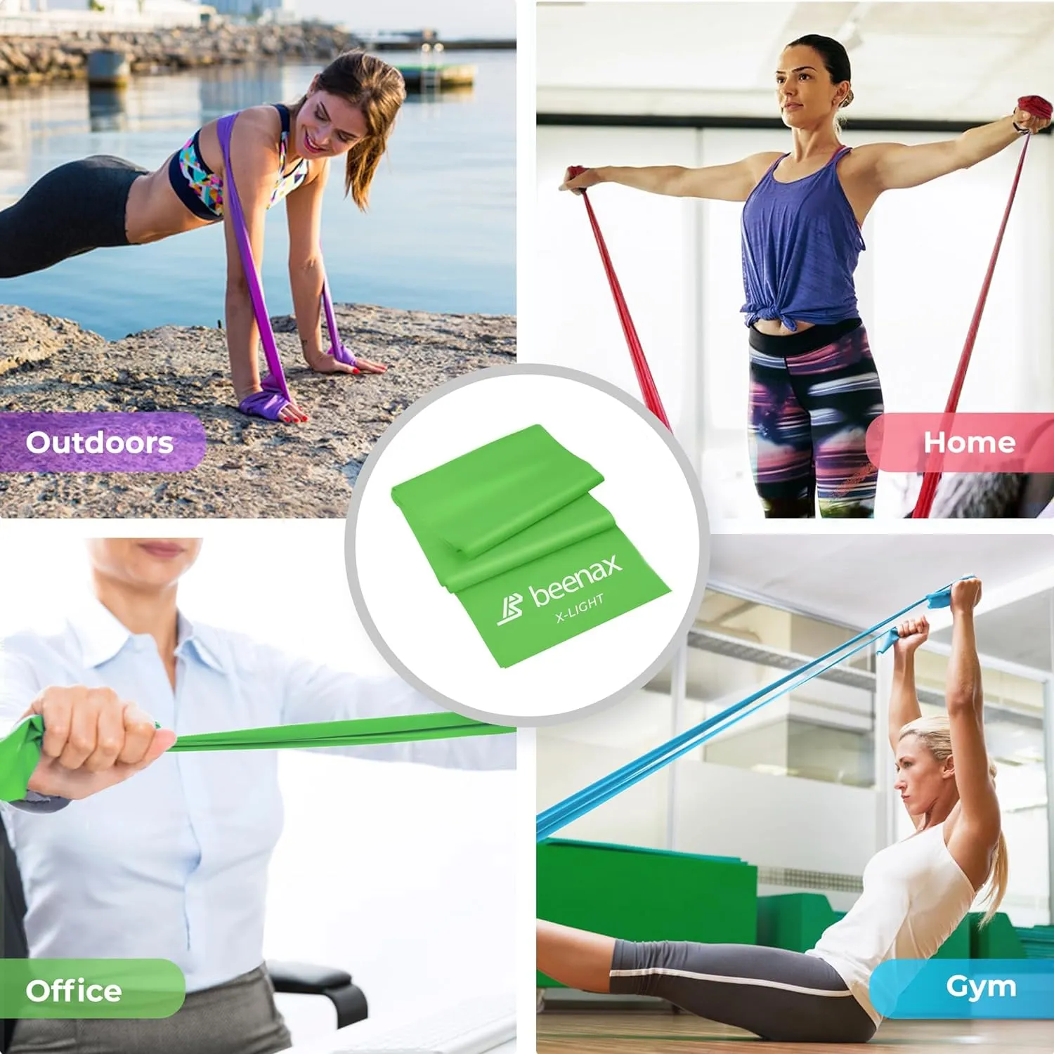Long Resistance Band - Green
