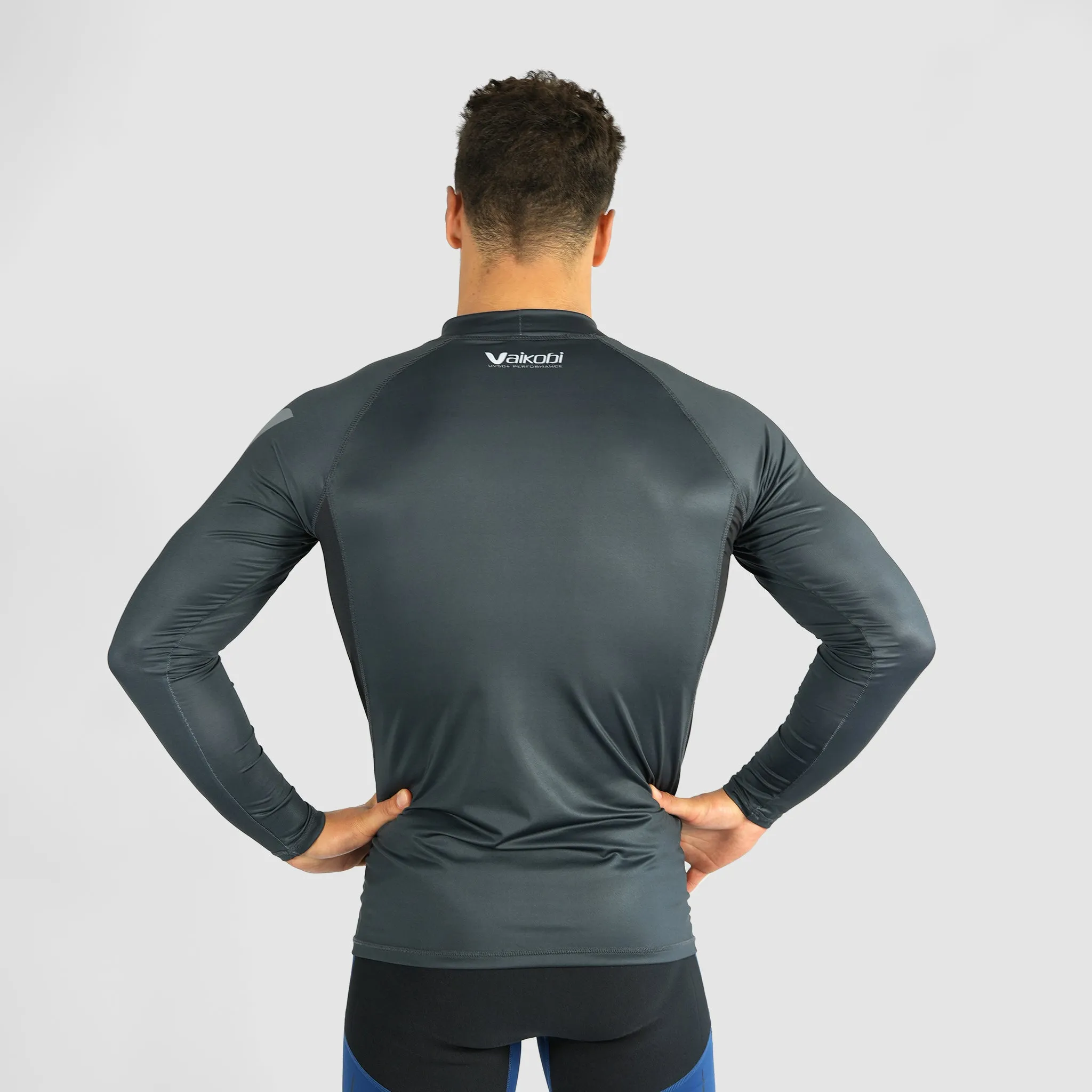 Long Sleeve Rash Top - Charcoal