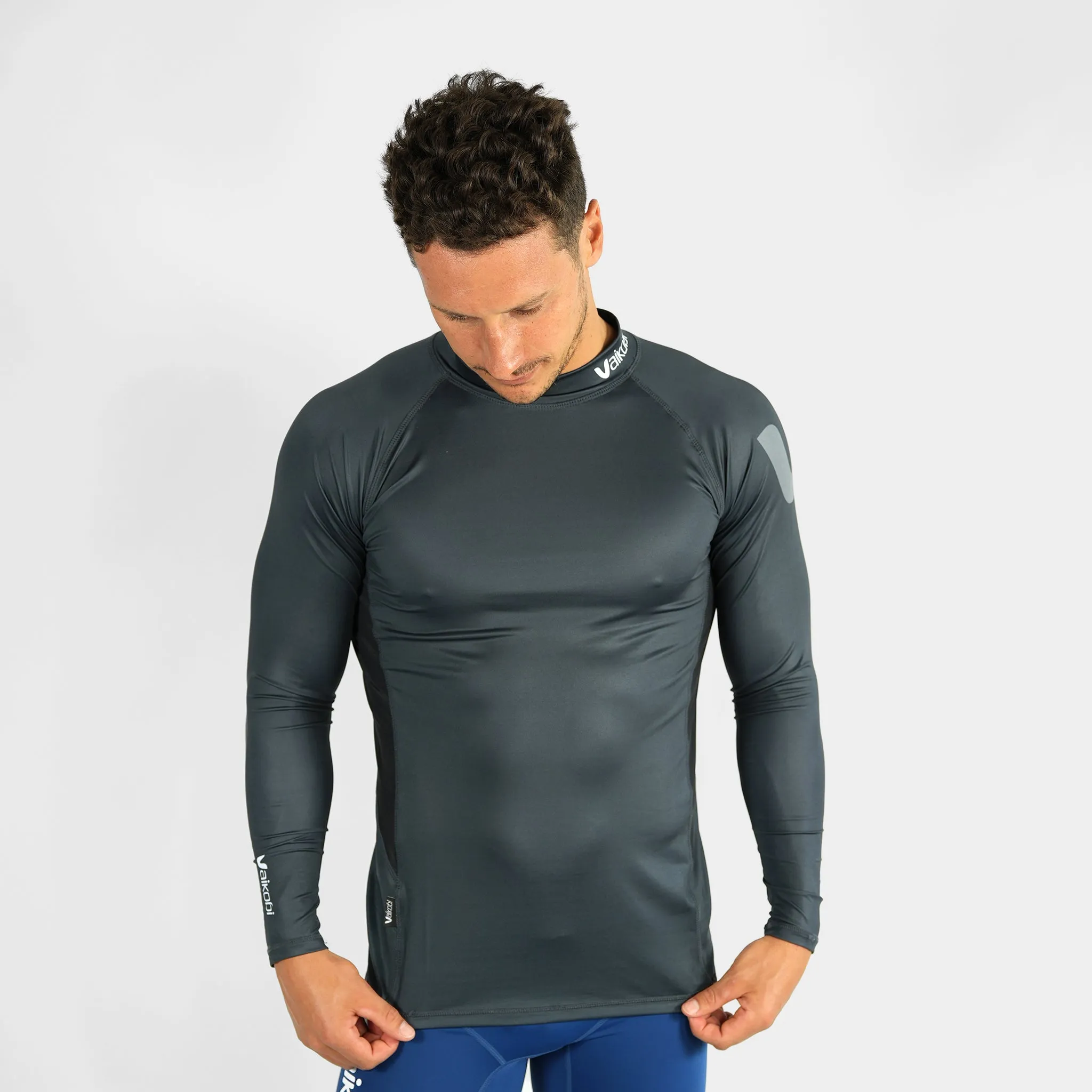 Long Sleeve Rash Top - Charcoal
