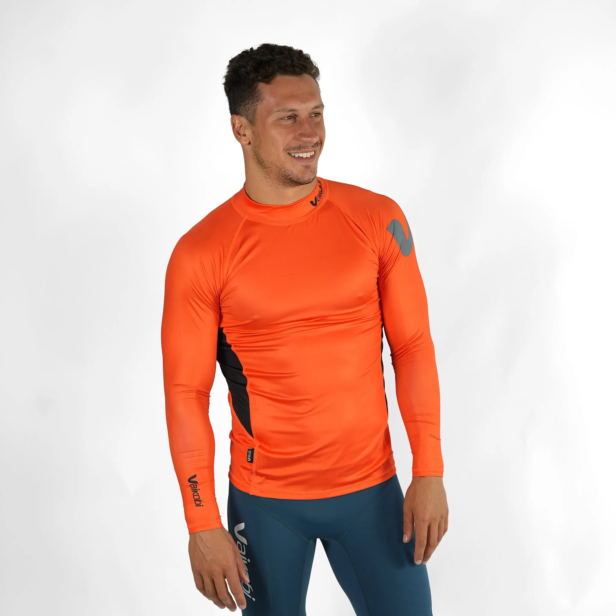 Long Sleeve Rash Top - Orange