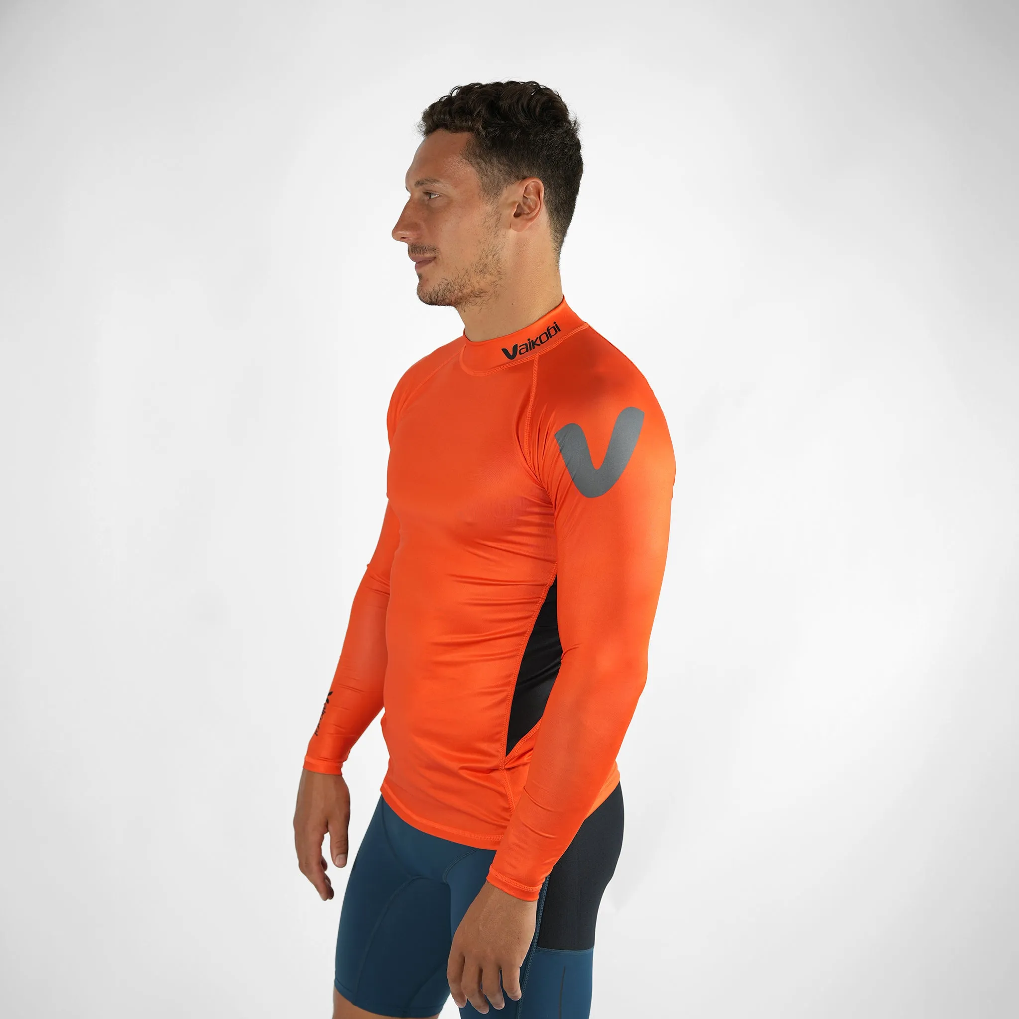 Long Sleeve Rash Top - Orange