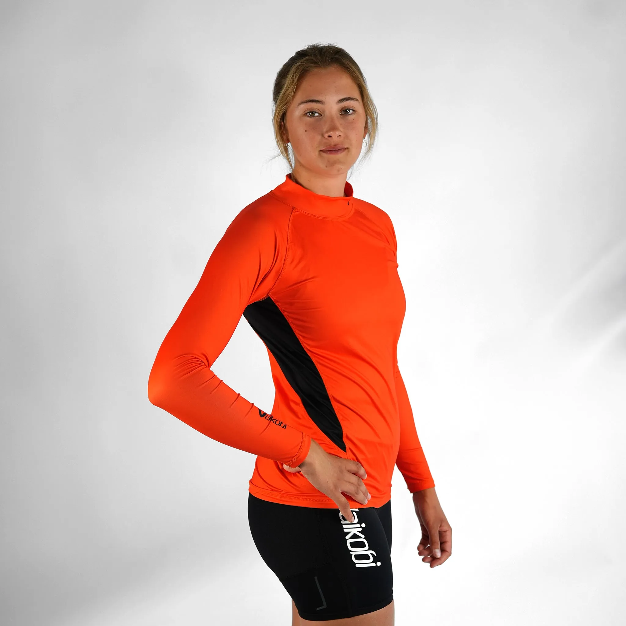 Long Sleeve Rash Top - Orange