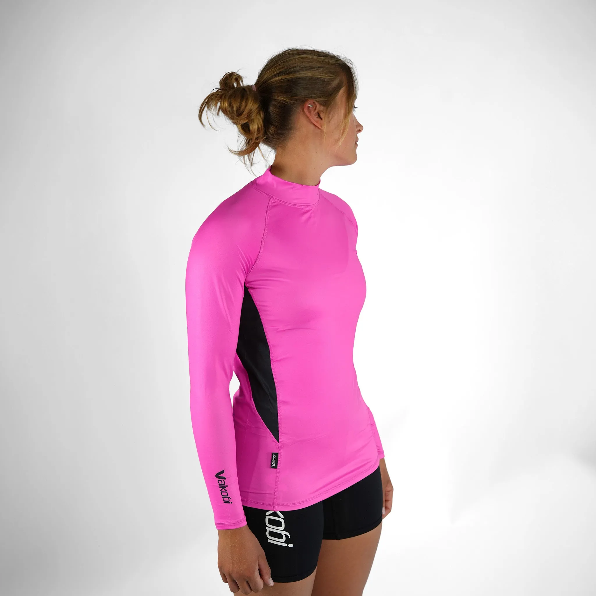 Long Sleeve Rash Top - Pink