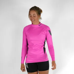 Long Sleeve Rash Top - Pink