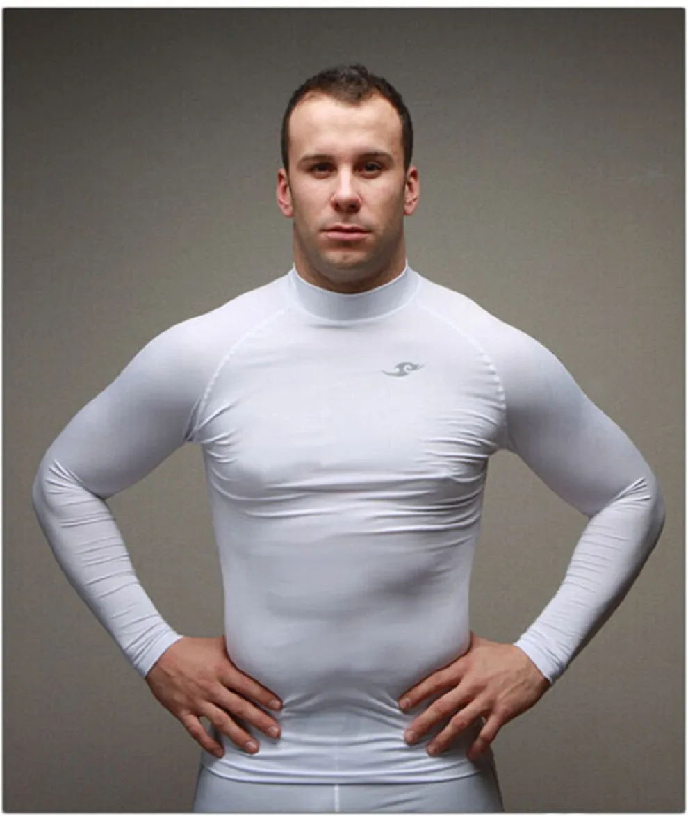 Long Sleeve Trainer - Bike Top- Black, White or BLue