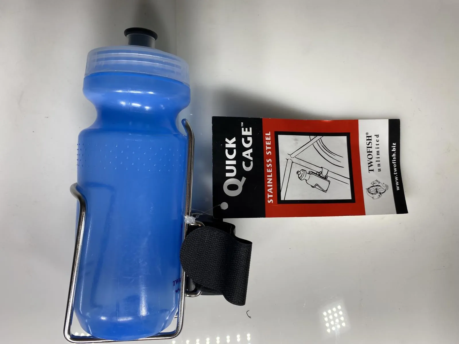 Lot of Cycling Accessory Kit/ Pump, Bike Lock, Water Bottle Cage,Straps: Kit 11