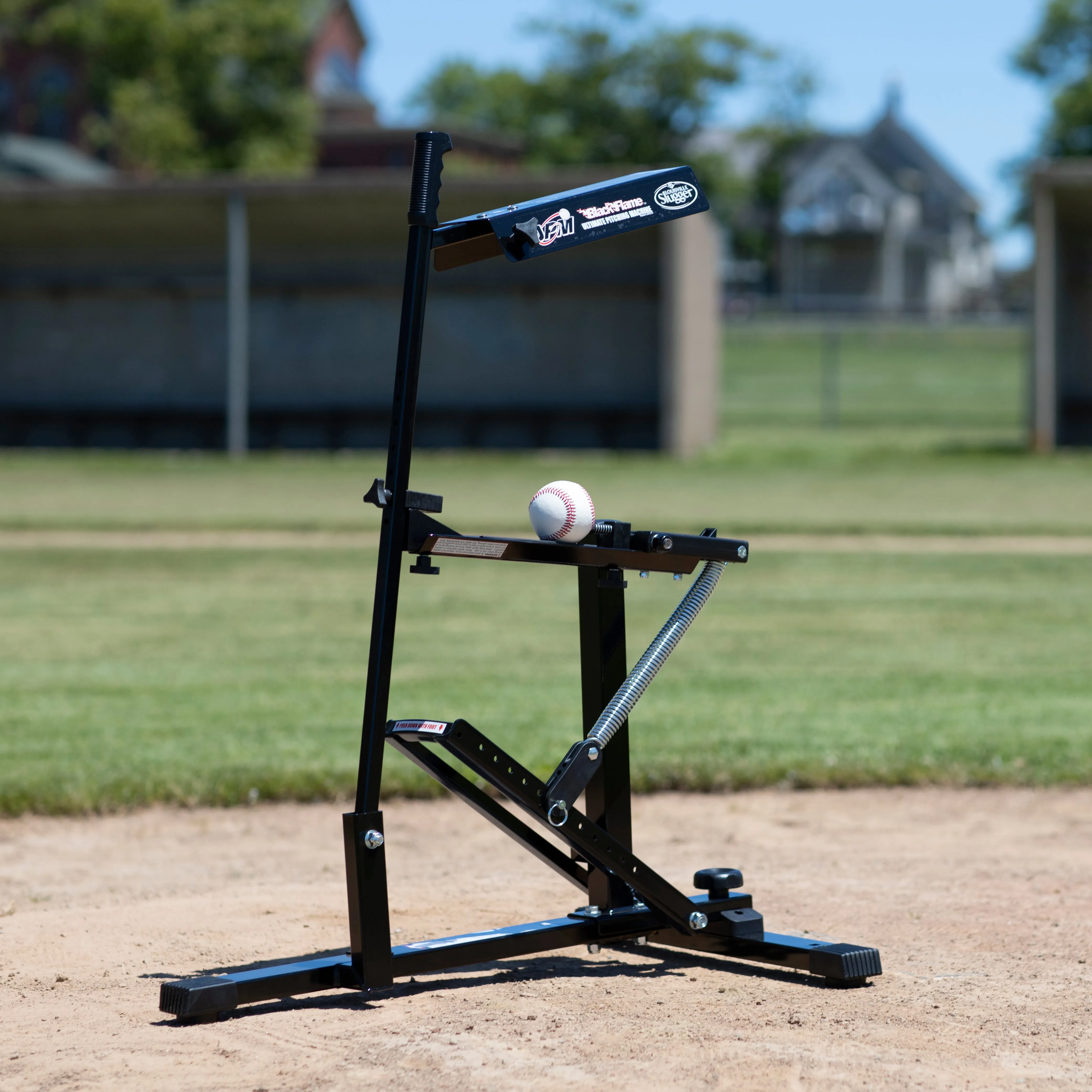 Louisville Slugger Black Flame Pitching Machine