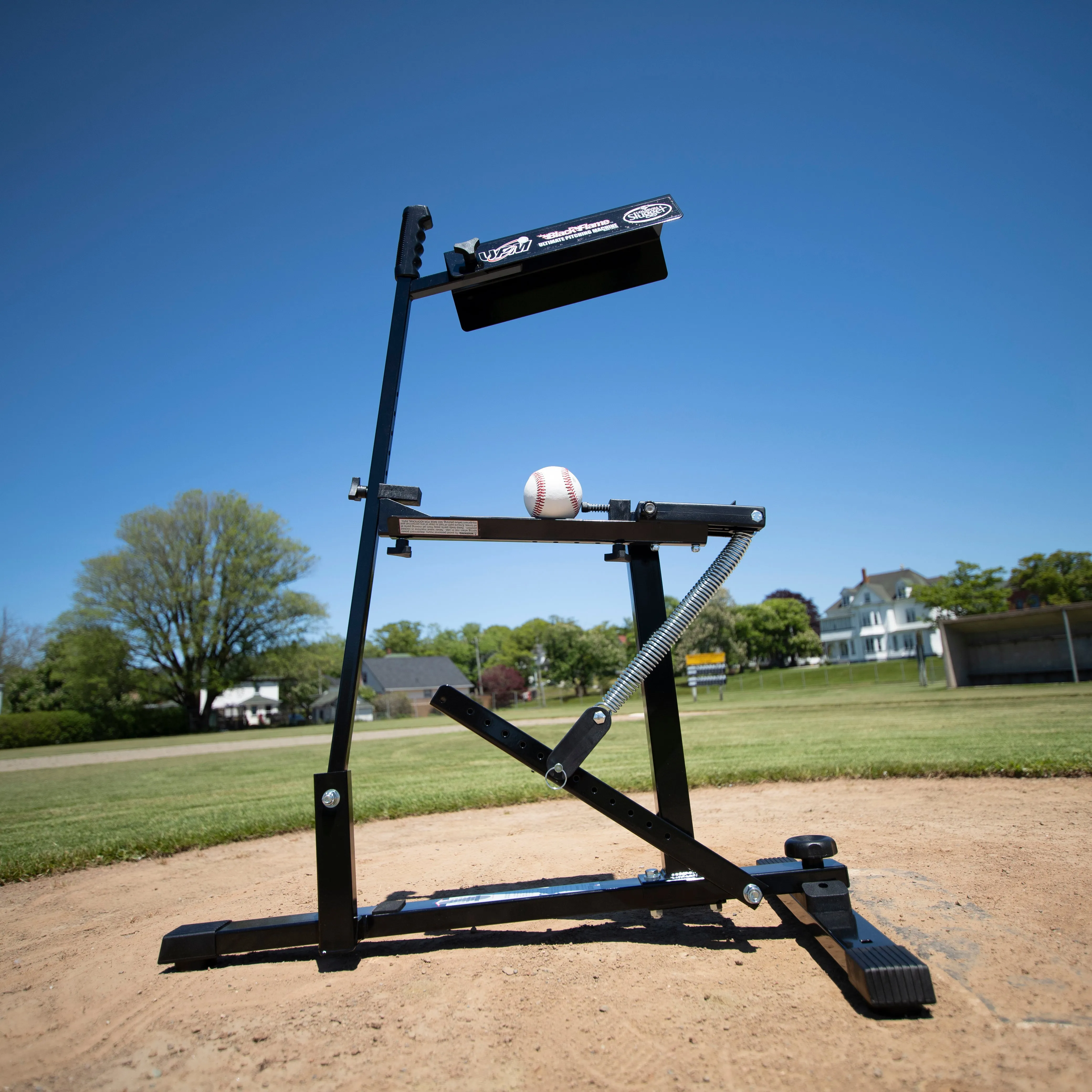 Louisville Slugger Black Flame Pitching Machine