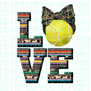 Love Tennis Serape