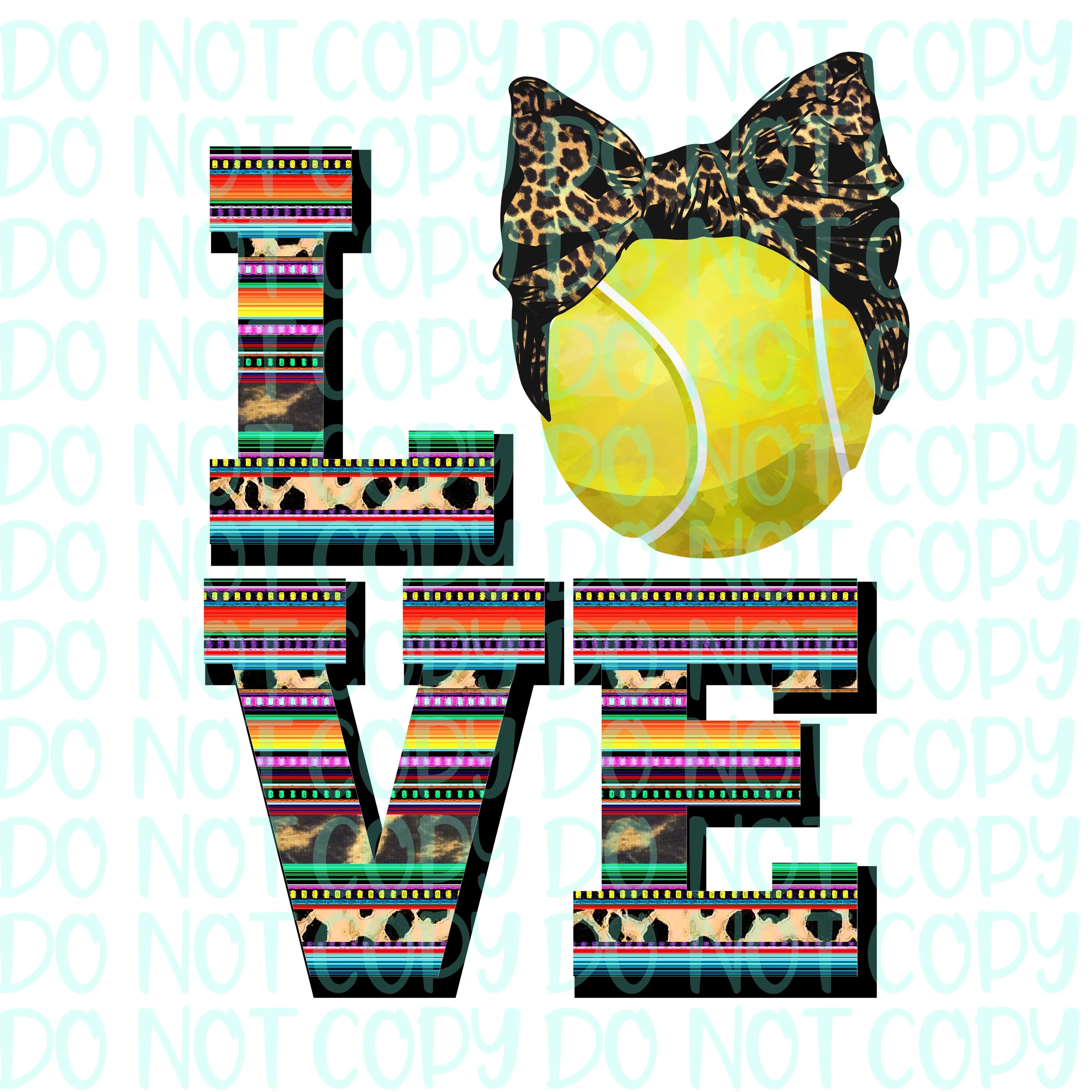 Love Tennis Serape