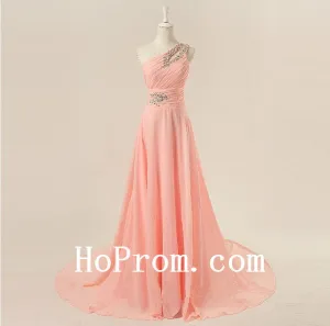 Lovely Cute Prom Dresses,One Shoulder Prom Dress,Evening Dress