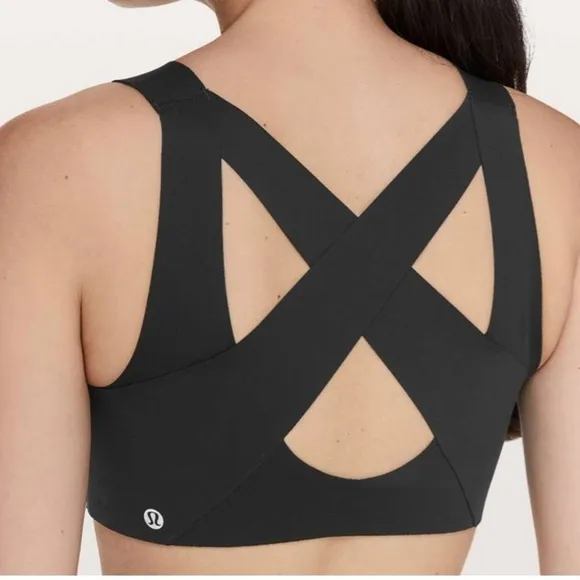 Lululemon Enlite Bra *Zip Front Maximum Support No Bounce Molded Cup Sports Bra