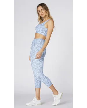 L'urv Blossom 3/4 Legging - Steel Blue