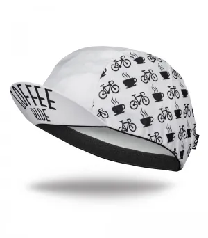 Luxa - Coffee Ride White - Cycling Cap