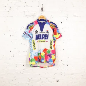 Mapei Quick Step 2000 Colnago Latexco Sportful Cycling Jersey - White - L