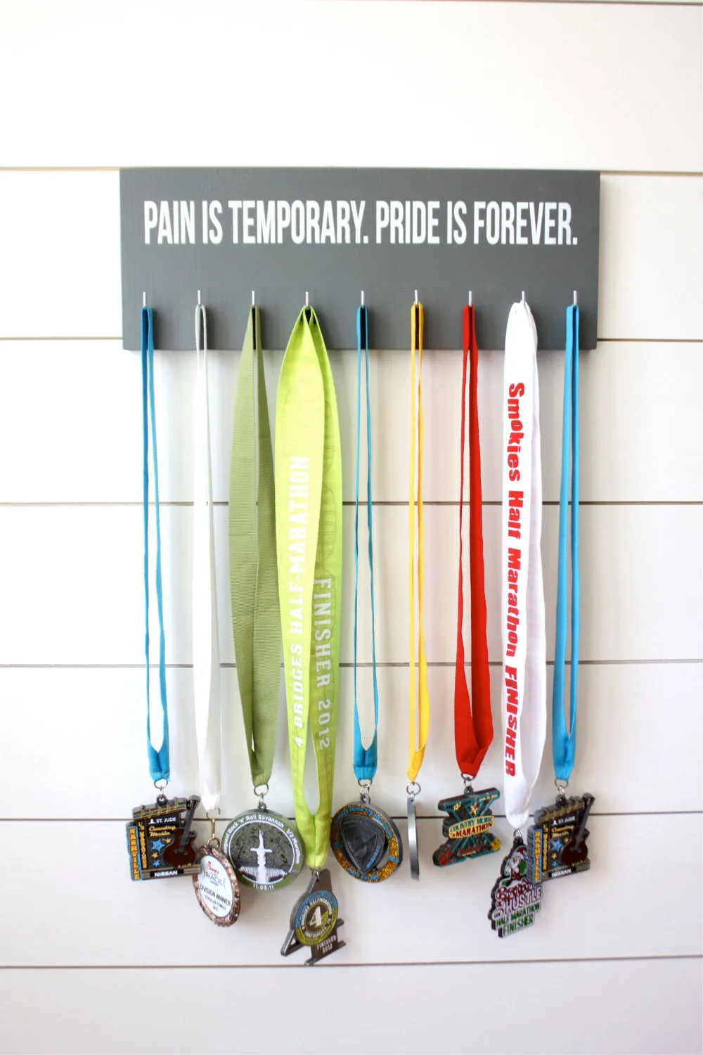 Medal Holder - Pain is Temporary. Pride is Forever - Medium