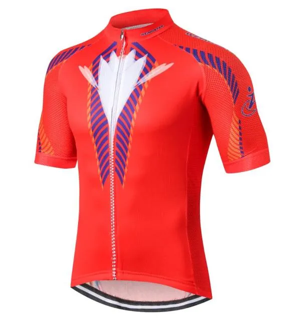 Men Cycling Jersey ProTeam Maillot Ciclismo Ropa Colorful Chain mtb Bike Jersey Cycling Clothing