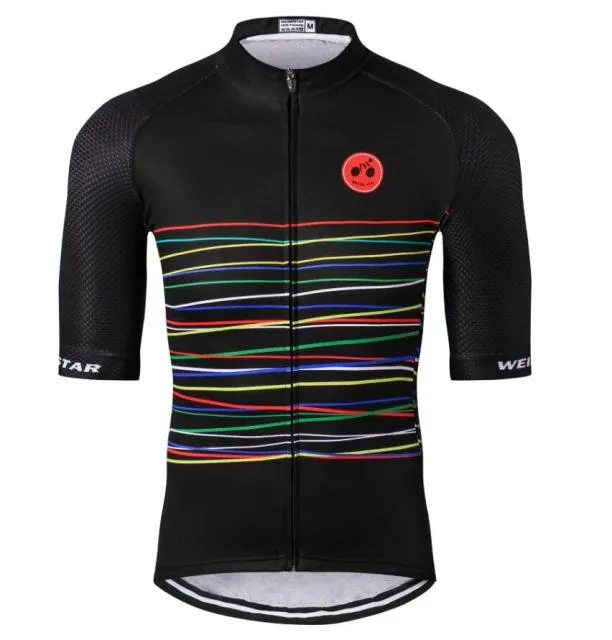 Men Cycling Jersey ProTeam Maillot Ciclismo Ropa Colorful Chain mtb Bike Jersey Cycling Clothing