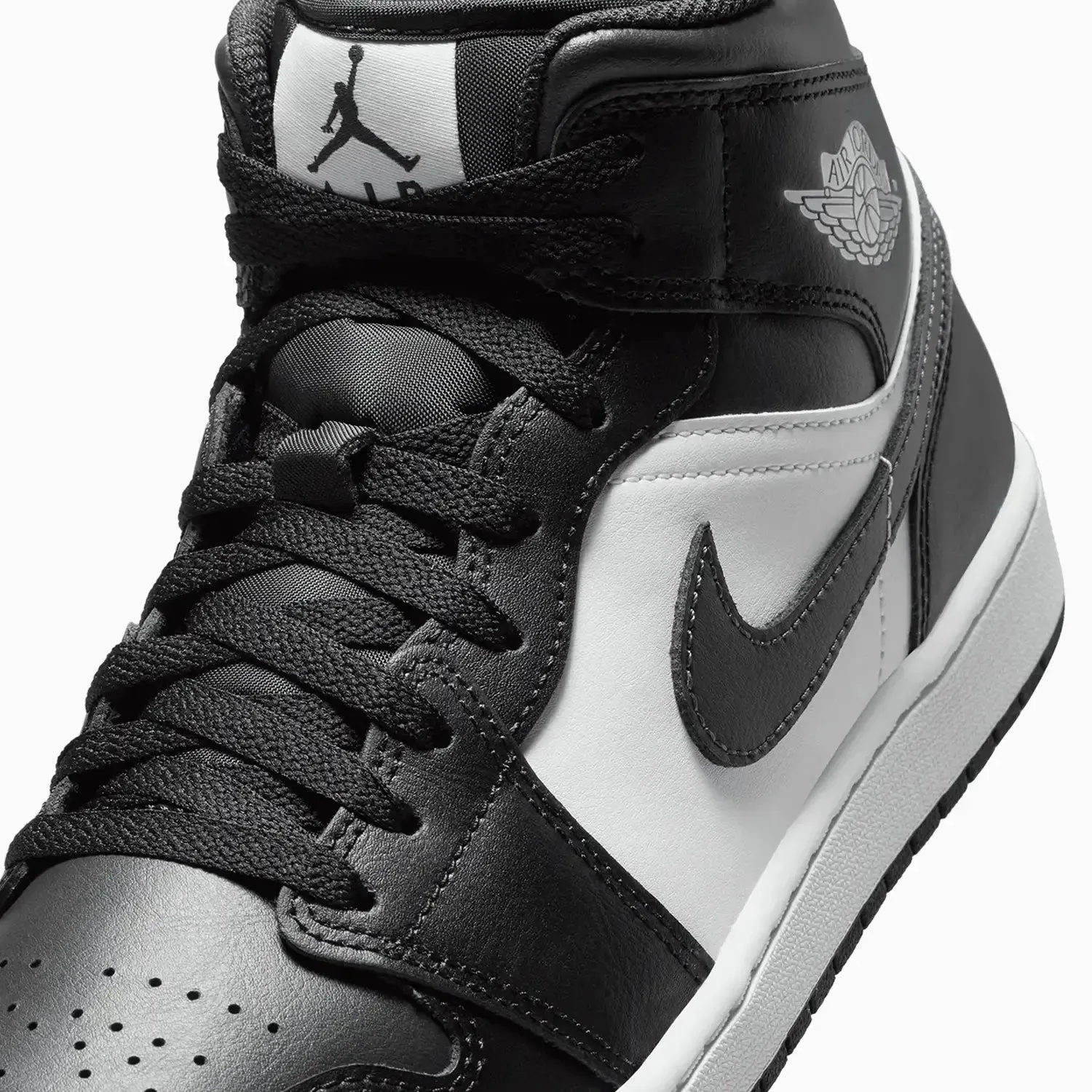 Men's Air Jordan 1 Mid "Off Noir Toe"
