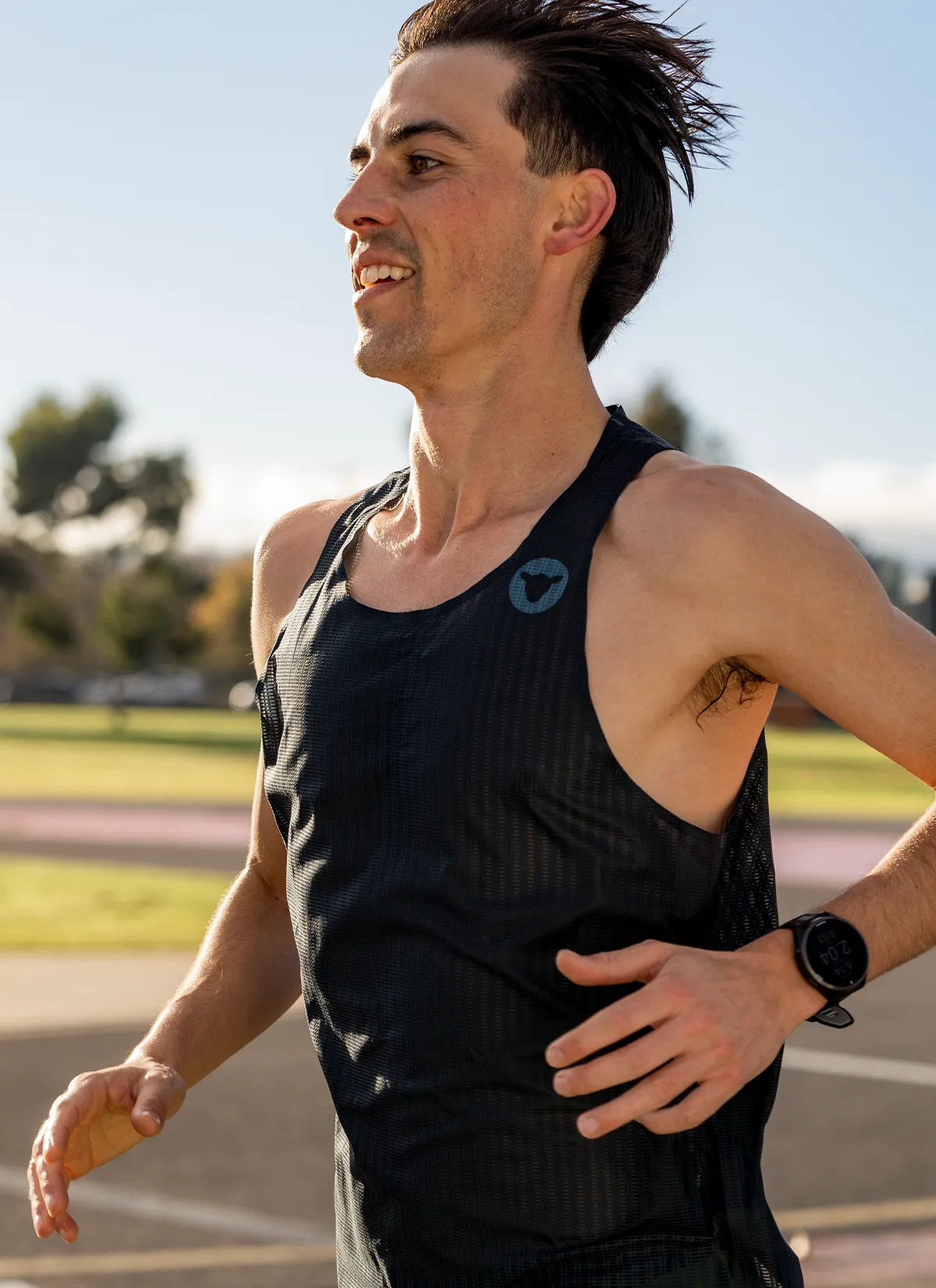 Men's Fly Singlet - Broadwater Blue