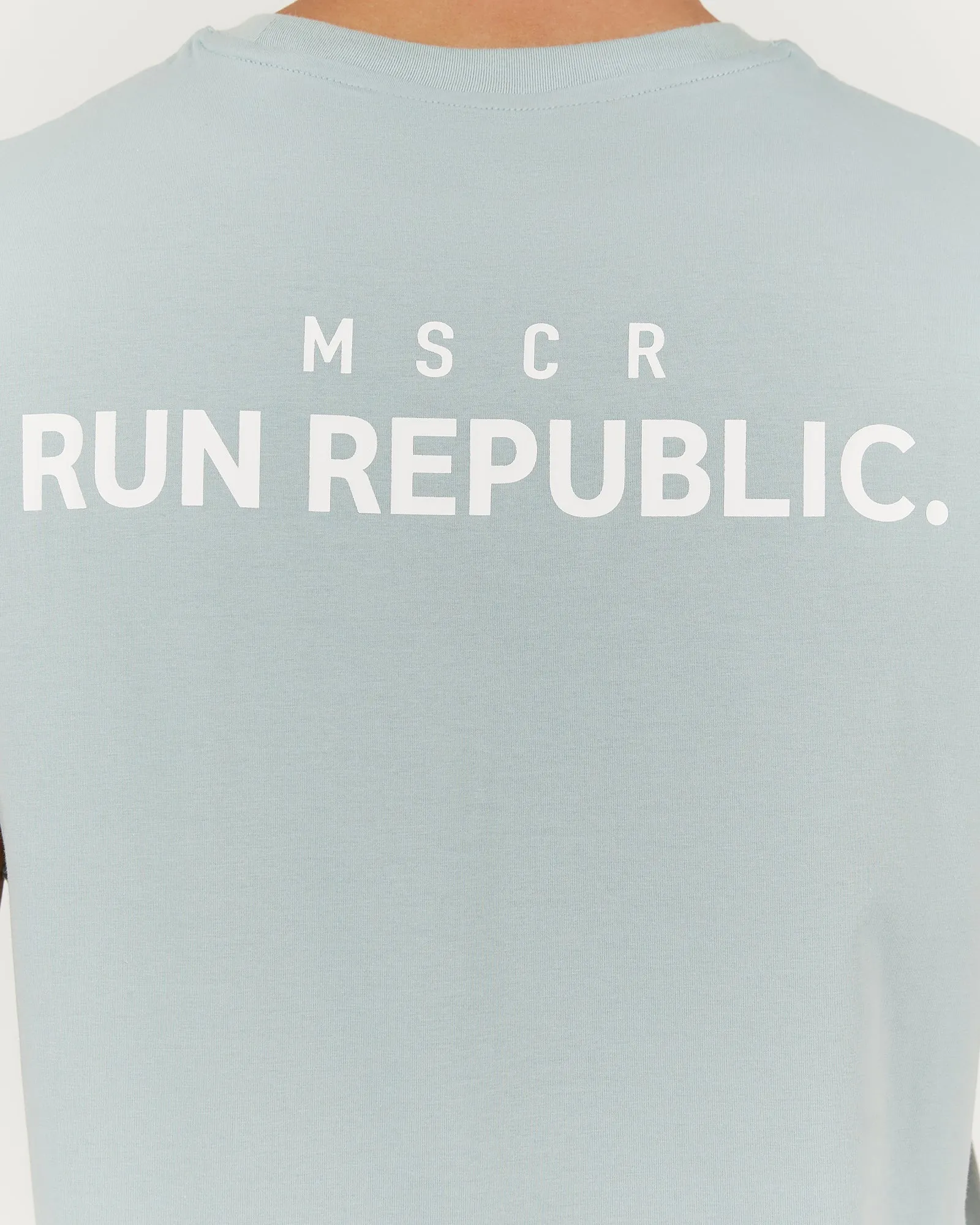 MENS RUN REPUBLIC TANK - MIST