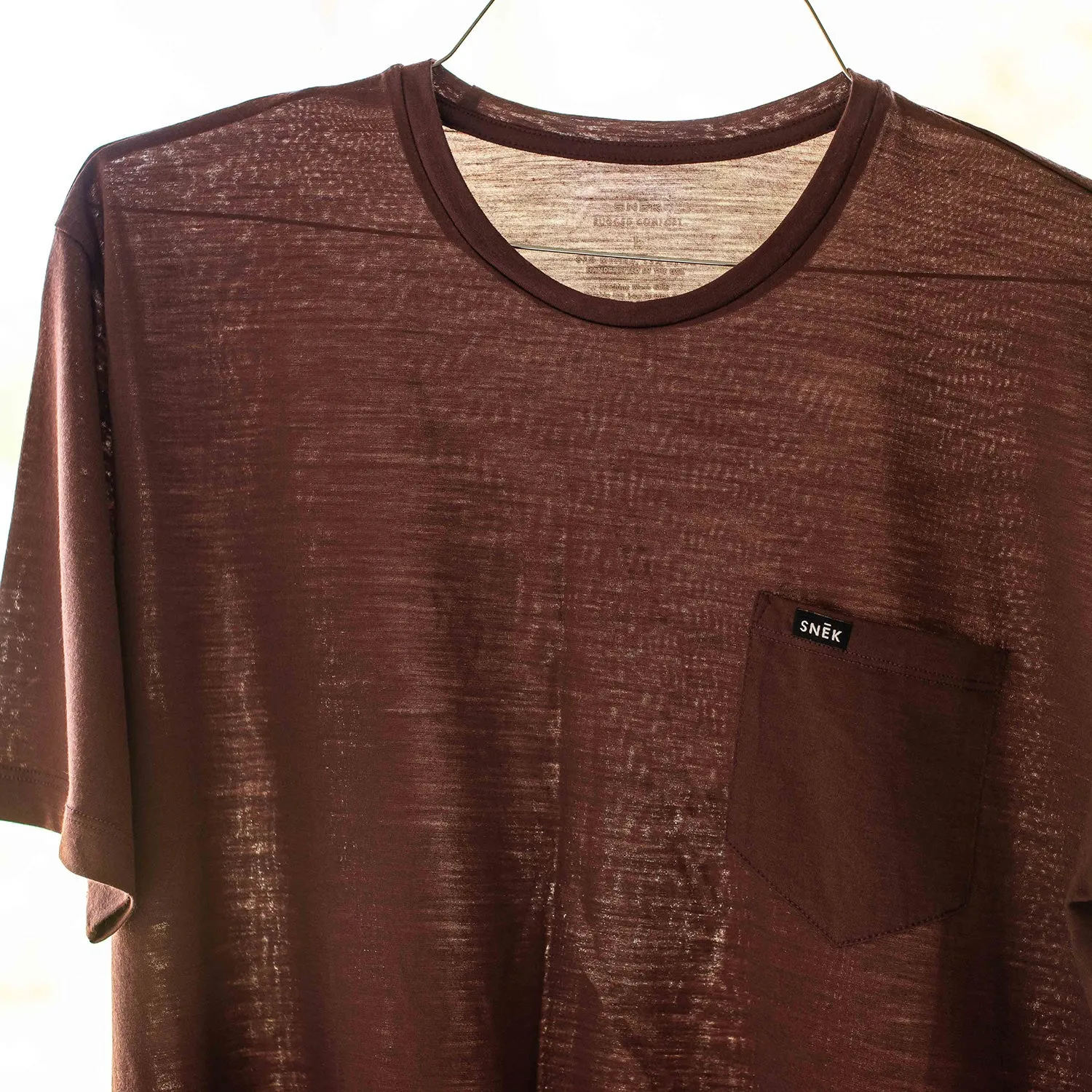 Merino Dry Creek Pocket Tee