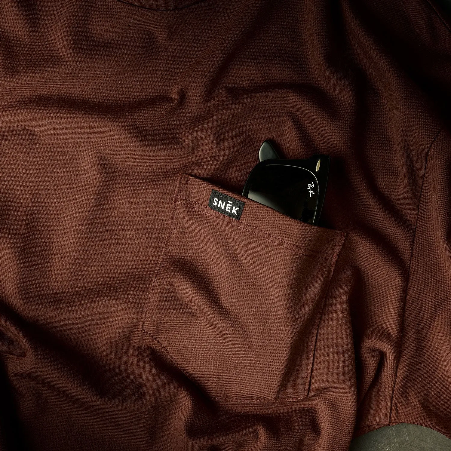 Merino Dry Creek Pocket Tee