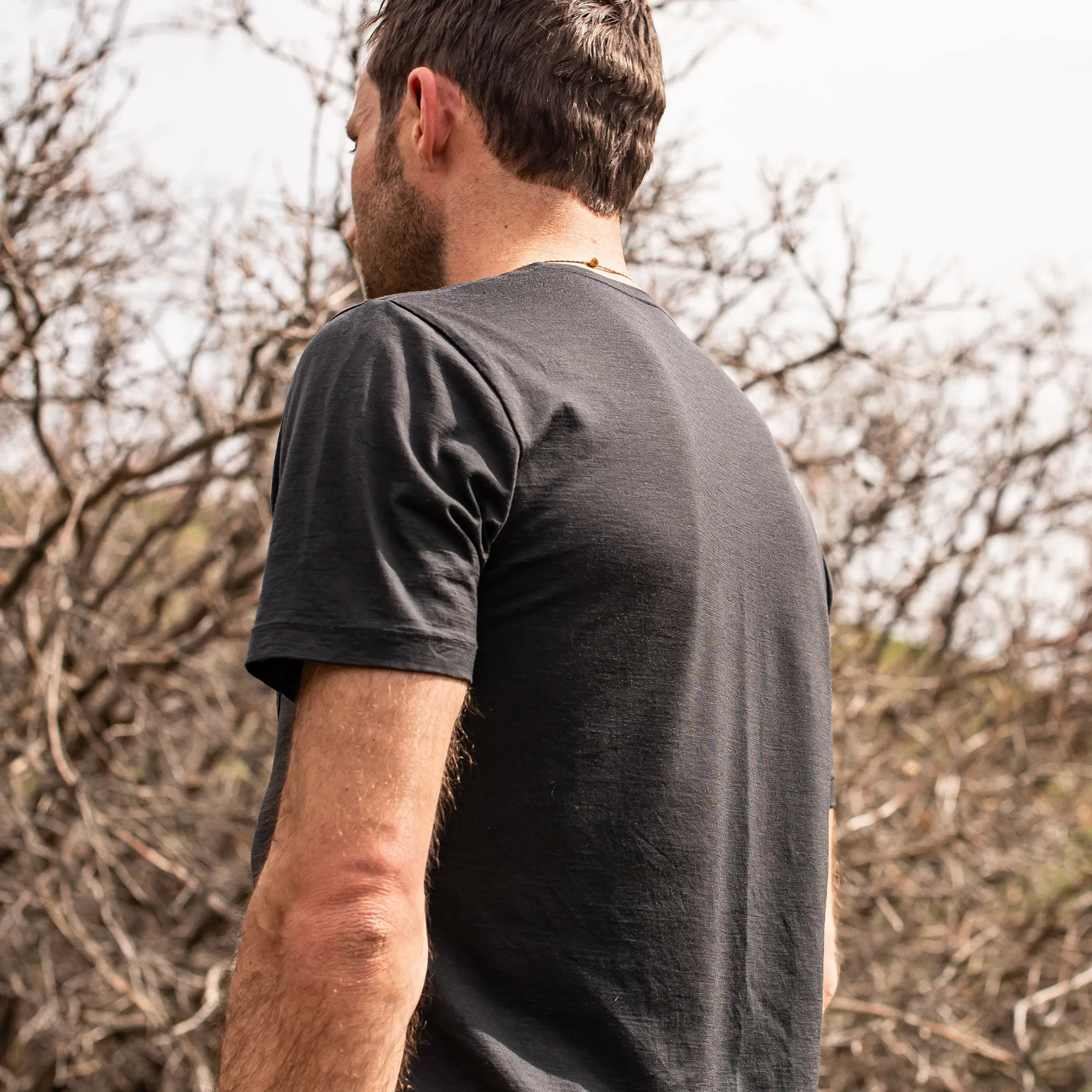 Merino Dry Creek Pocket Tee