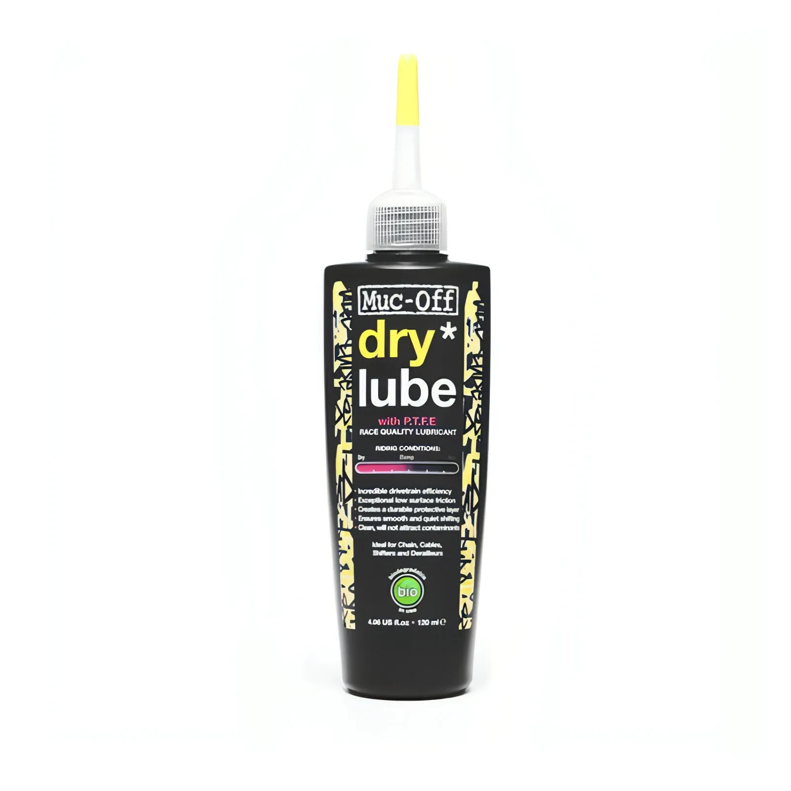 Muc-Off Dry Lube Bike Chain Lubricant 120ml - Black