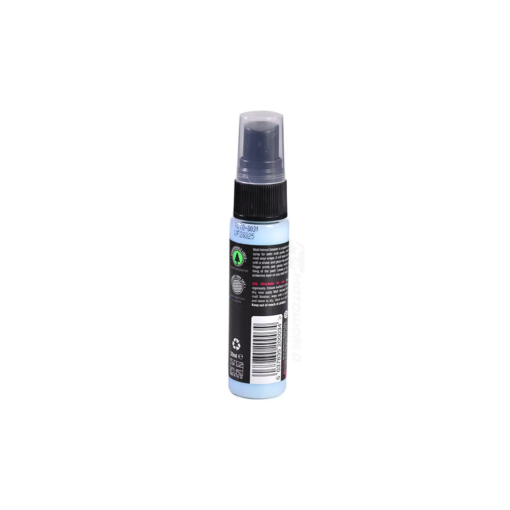 MUC-OFF MOTORCYCLE/BIKE MATT HELMET DETAILER