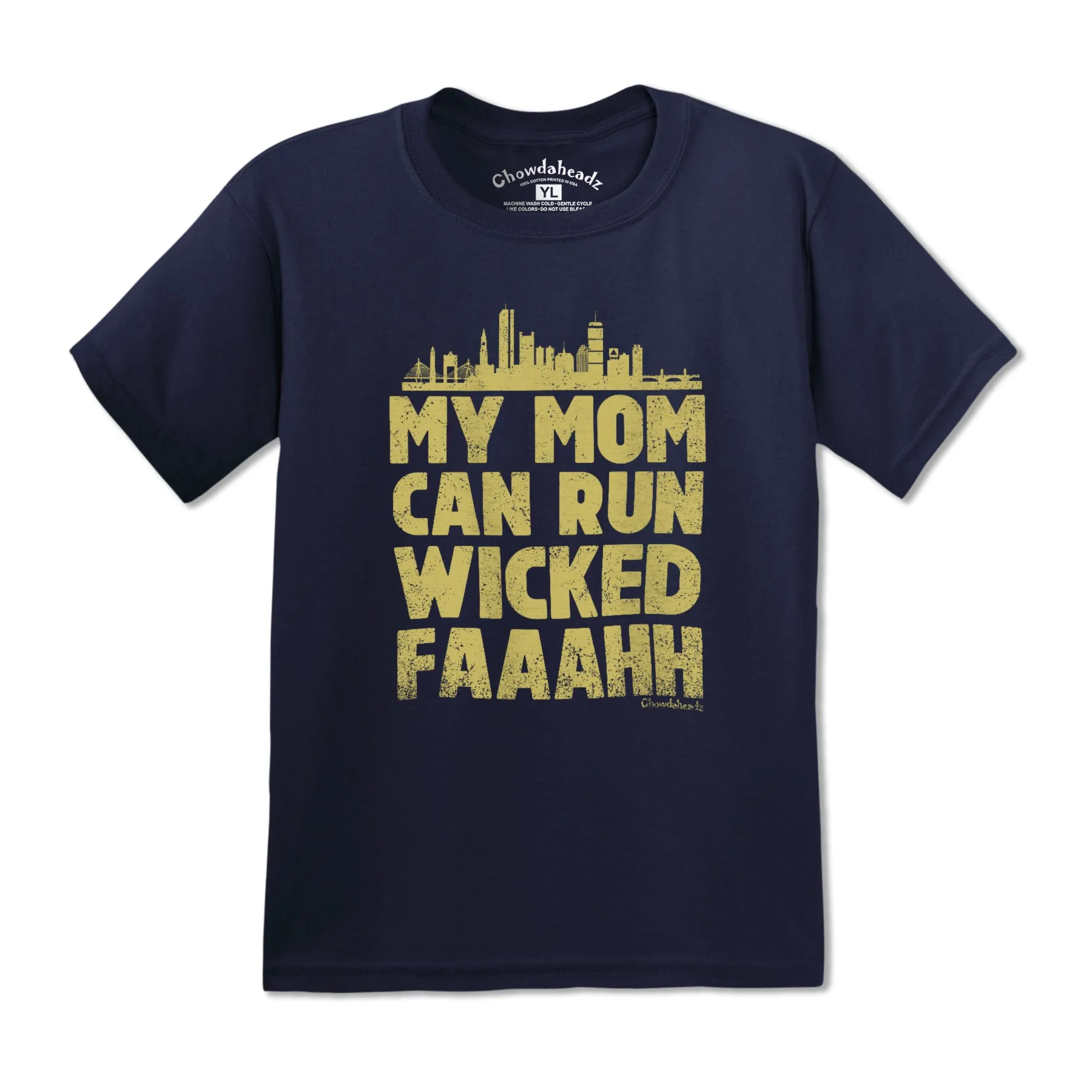 My Mom Can Run Wicked Faaaah Youth T-Shirt