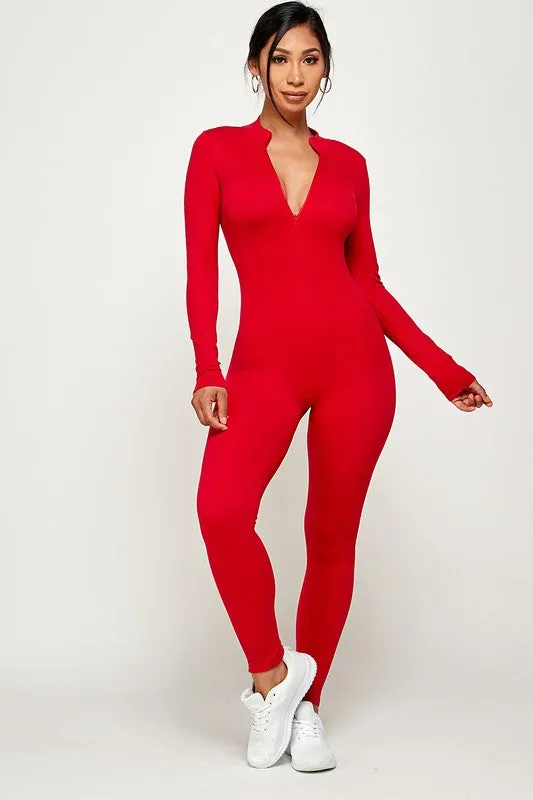Naked Wardrobe Seamless Jumpsuit - Blue
