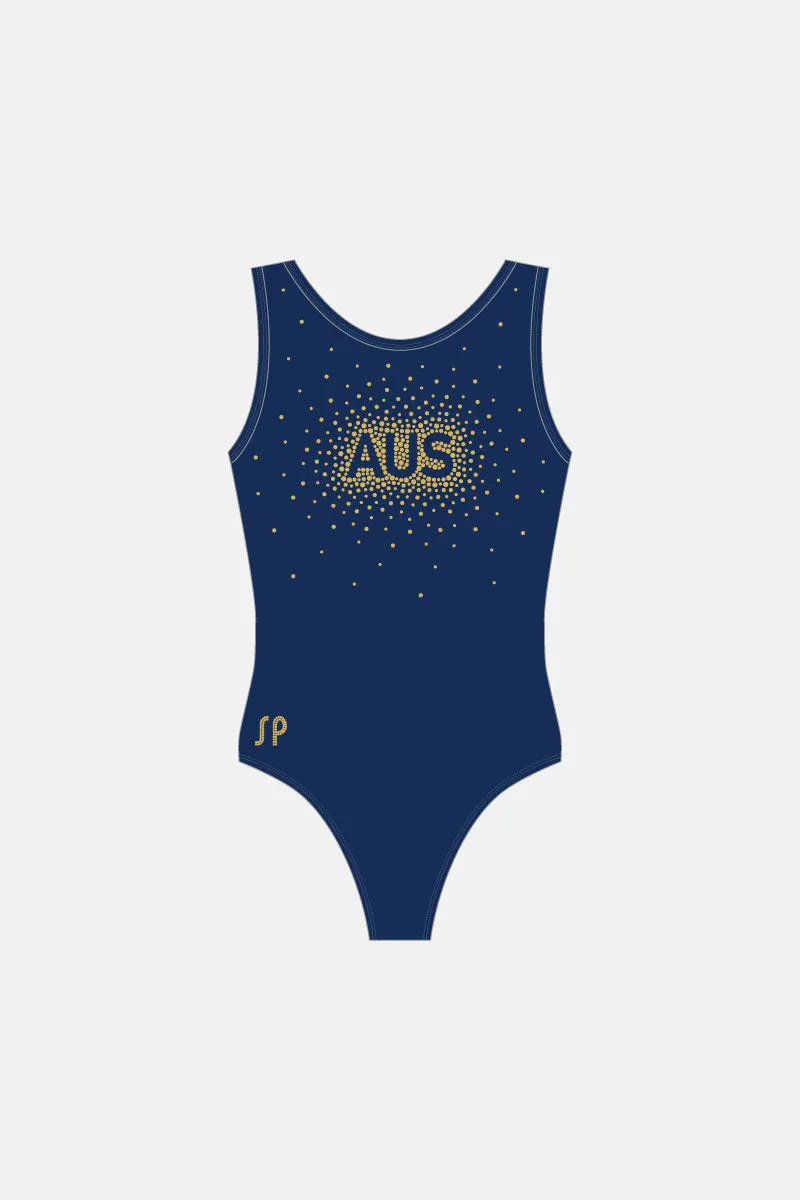 Navy Amplify Training SLS Leotard