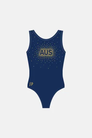 Navy Amplify Training SLS Leotard