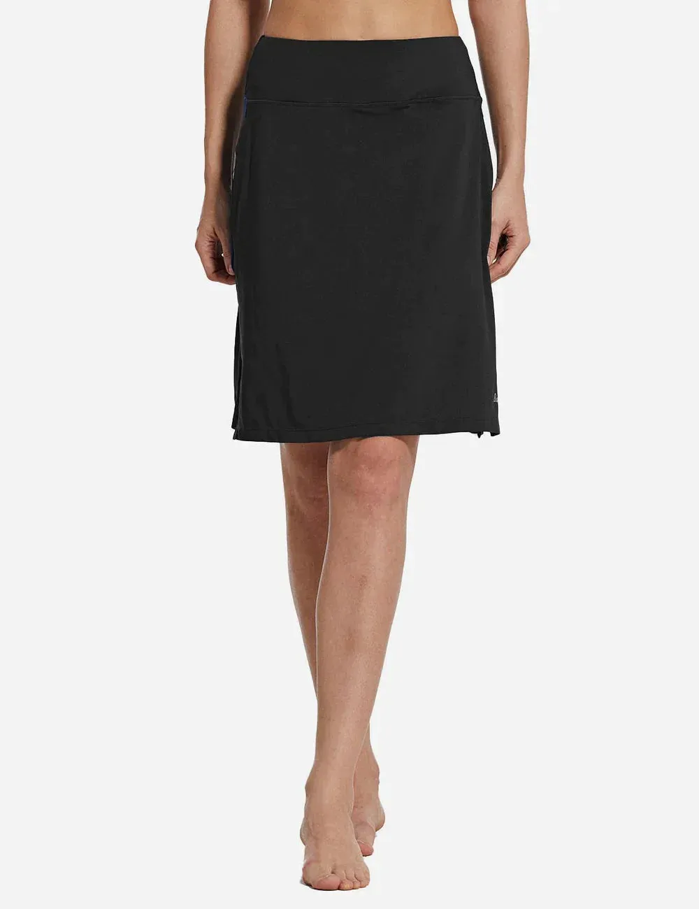 New Baleaf Laureate UPF50  Knee-Length Skort in Black, sz 2X