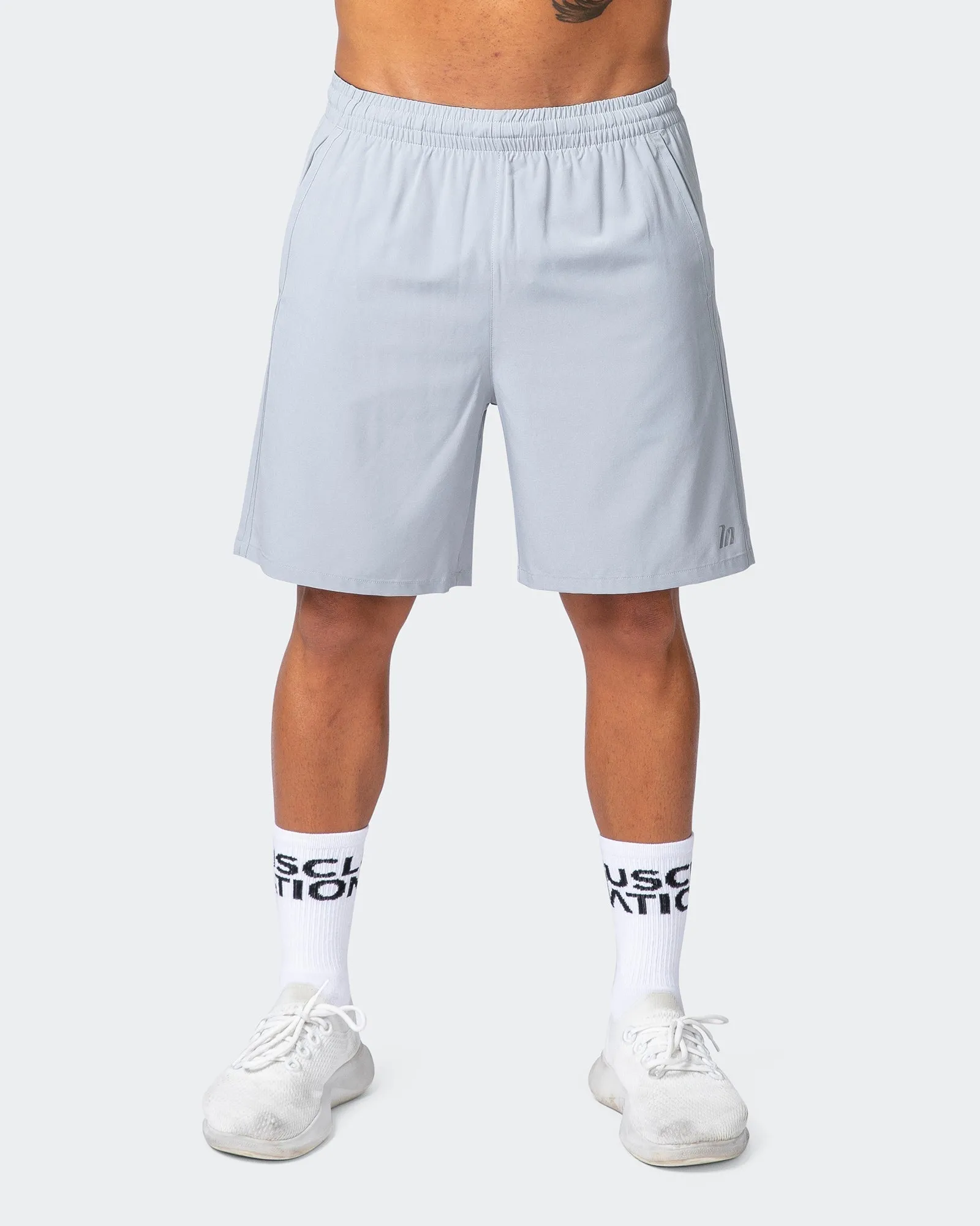 New Heights 7" Shorts - Quiet Grey