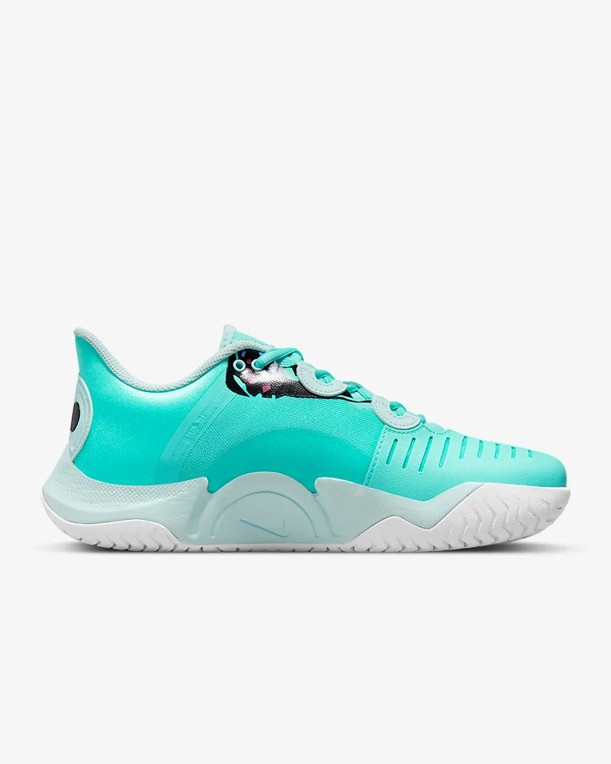 Nike Air Zoom GP Turbo Naomi Laser Fuchsia/Teal Tin Women's Tennis Shoes - 2022 NEW ARRIVAL