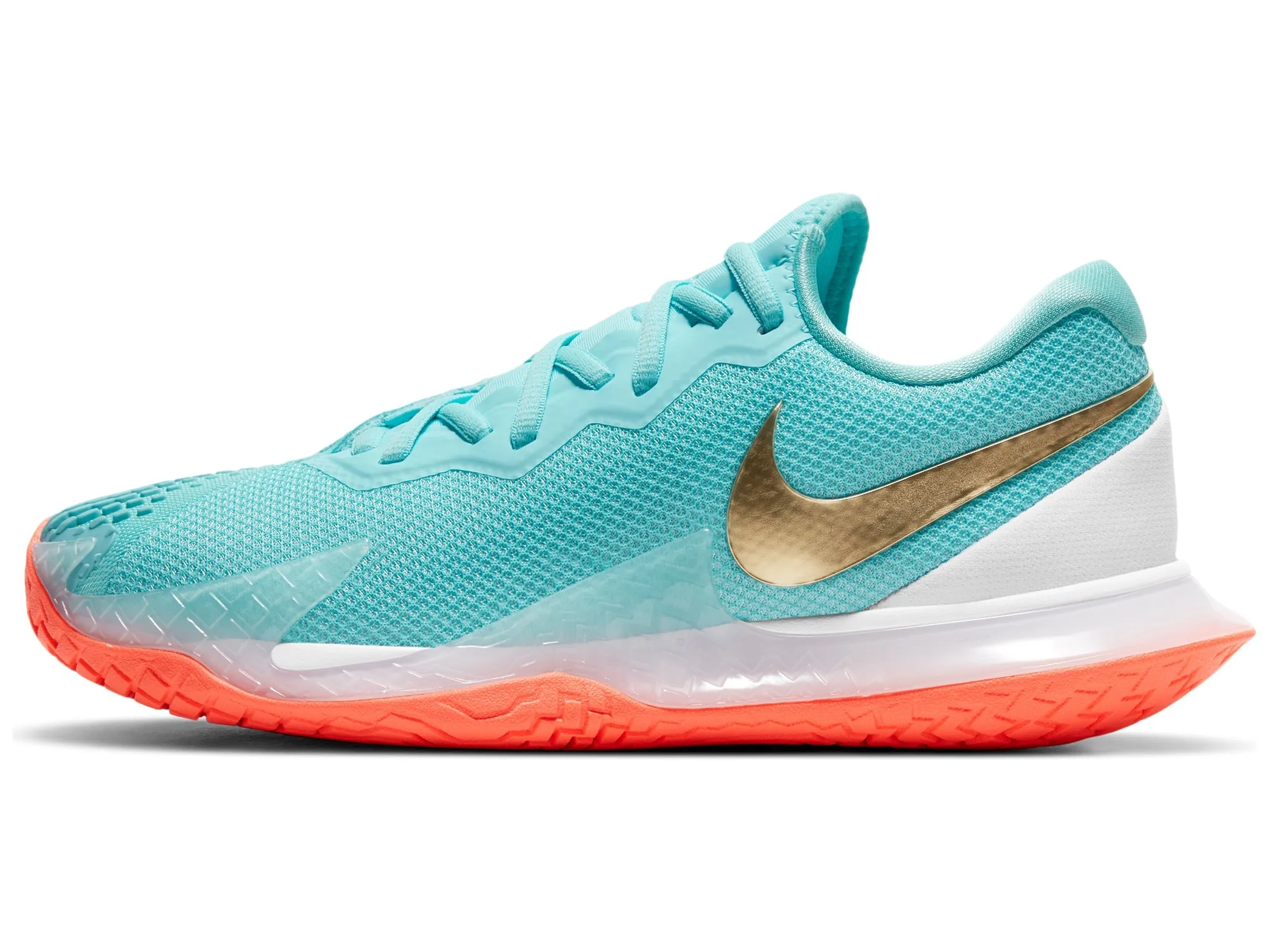 Nike Air Zoom Vapor Cage 4 Turq/Mango Women's Shoe - NEW ARRIVAL
