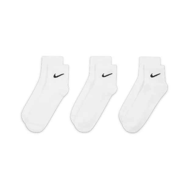 NIKE EVERYDAY LIGHTWEIGHT Training Ankle Socks (3 Pairs)