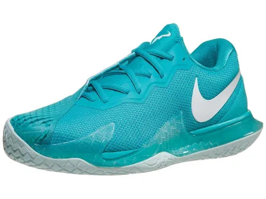 Nike Vapor Cage 4 Rafa Cactus/White/Blue Men's Tennis Shoes - 2024 NEW ARRIVAL