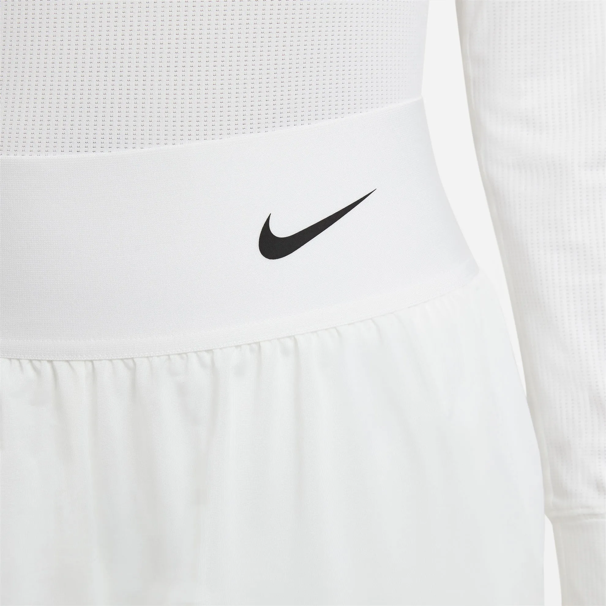 Nike Women's Dri-FIT Advantage Short (White/Black)