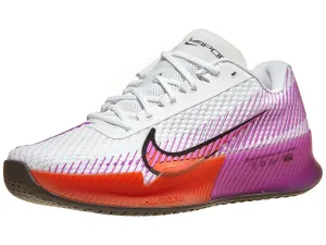 Nike Zoom Vapor 11 White/Fuchsia/Red Men's Tennis Shoes - 2023 NEW ARRIVAL