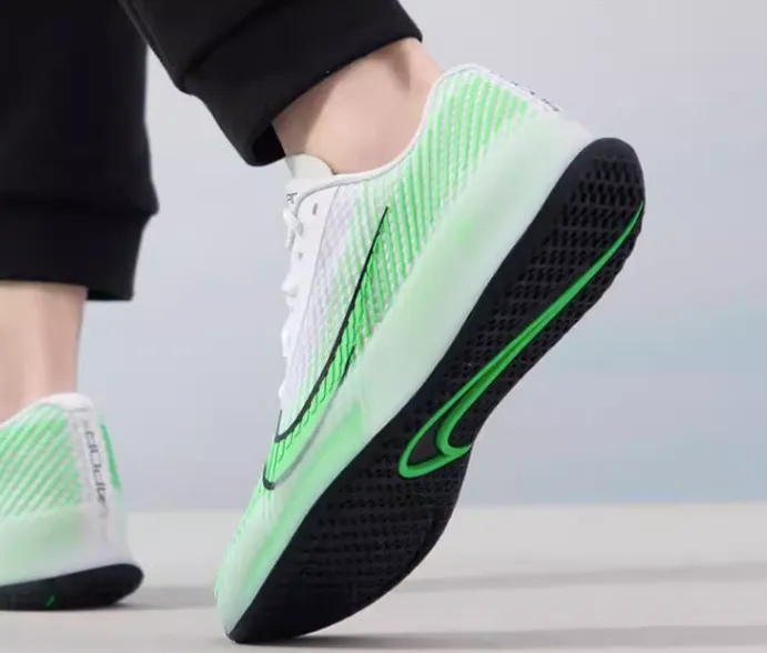 Nike Zoom Vapor 11 White/Green Men's Tennis Shoe - 2023 NEW ARRIVAL