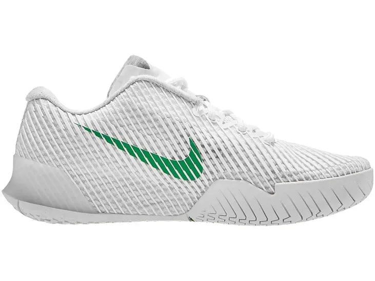 Nike Zoom Vapor 11 White/Kelly Green Men's Tennis Shoes - 2023 NEW ARRIVAL