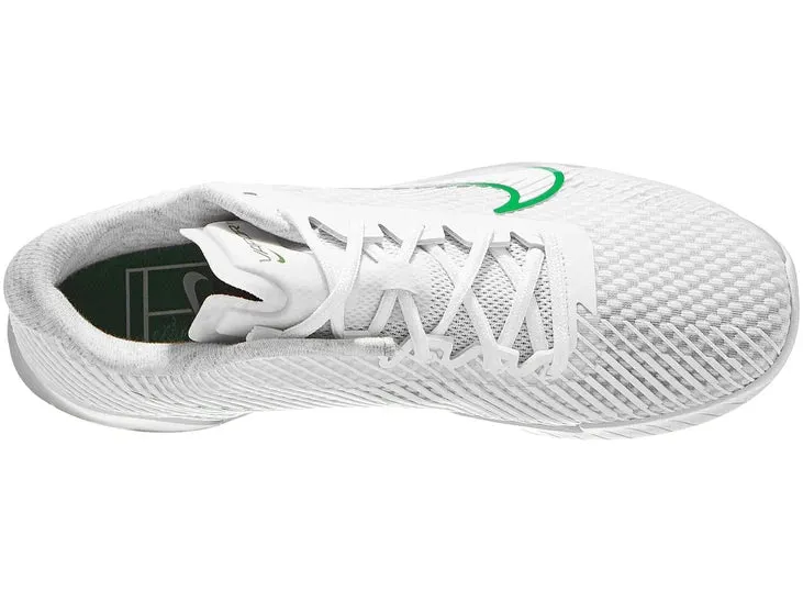 Nike Zoom Vapor 11 White/Kelly Green Men's Tennis Shoes - 2023 NEW ARRIVAL